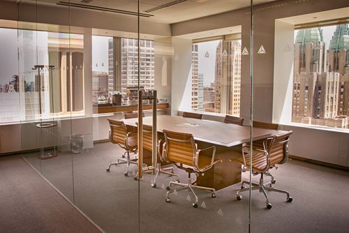 Glass Conference Room