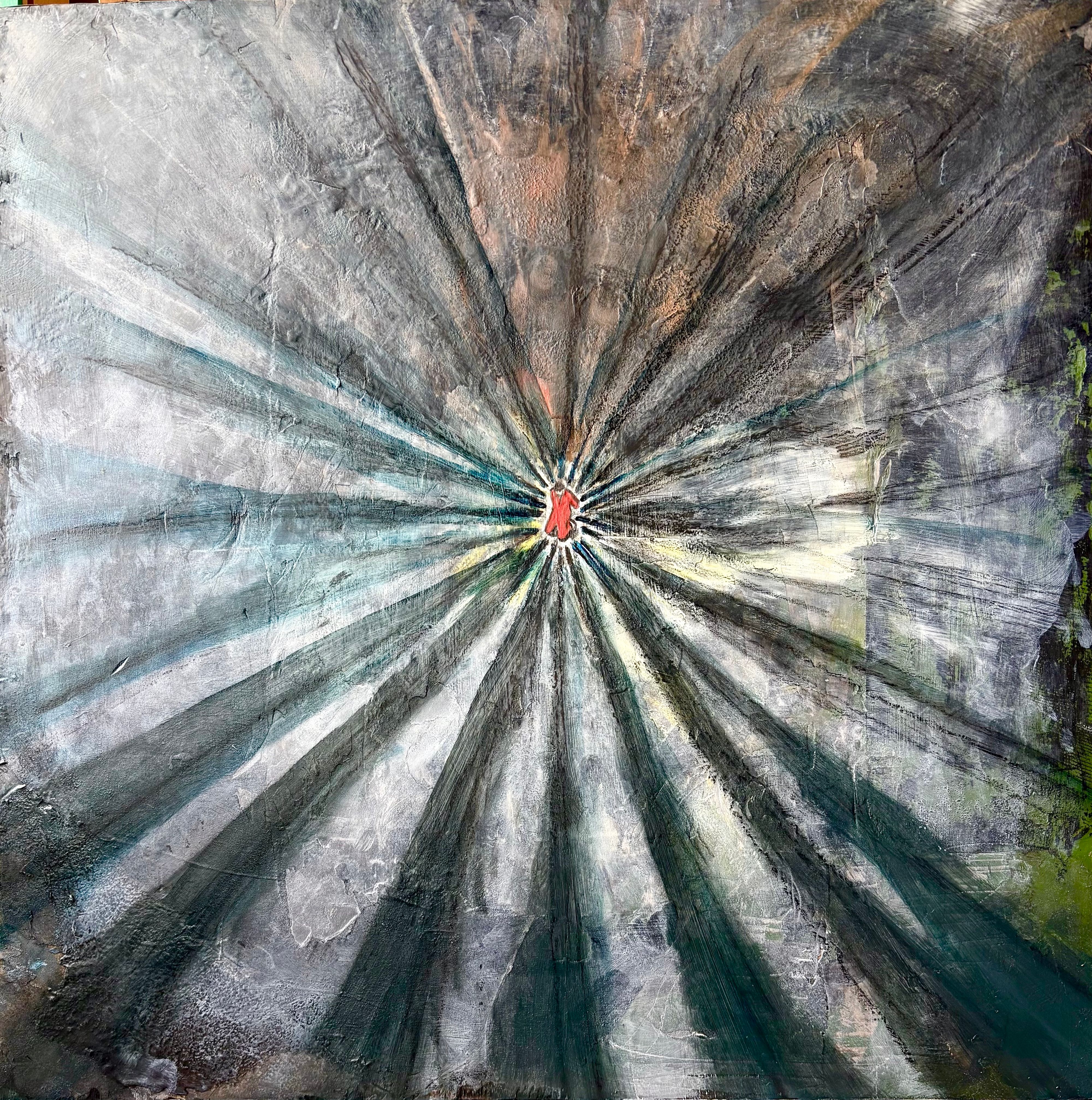 24"x24" oil isolated