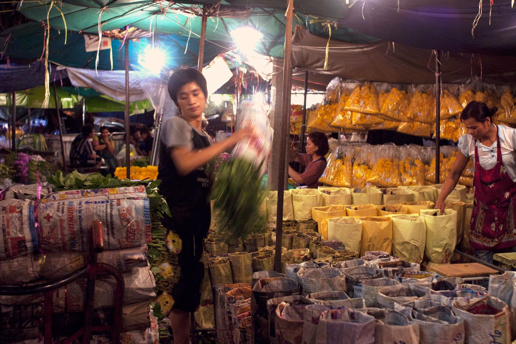 Bangkok Flower Market
