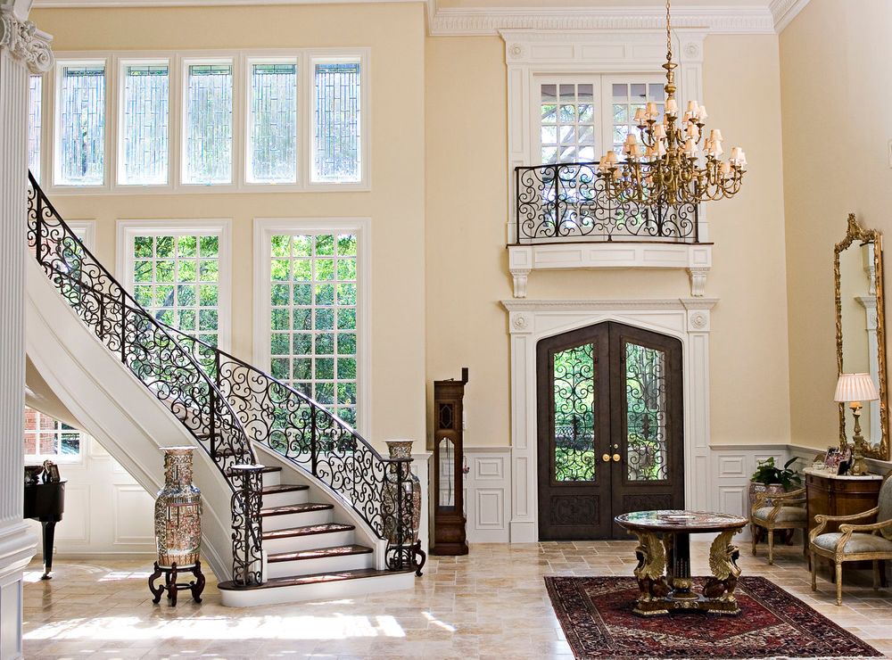 The Foyer at the Oakes' Home