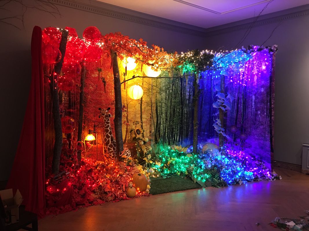 A cColorful Dream Exhibition Installation