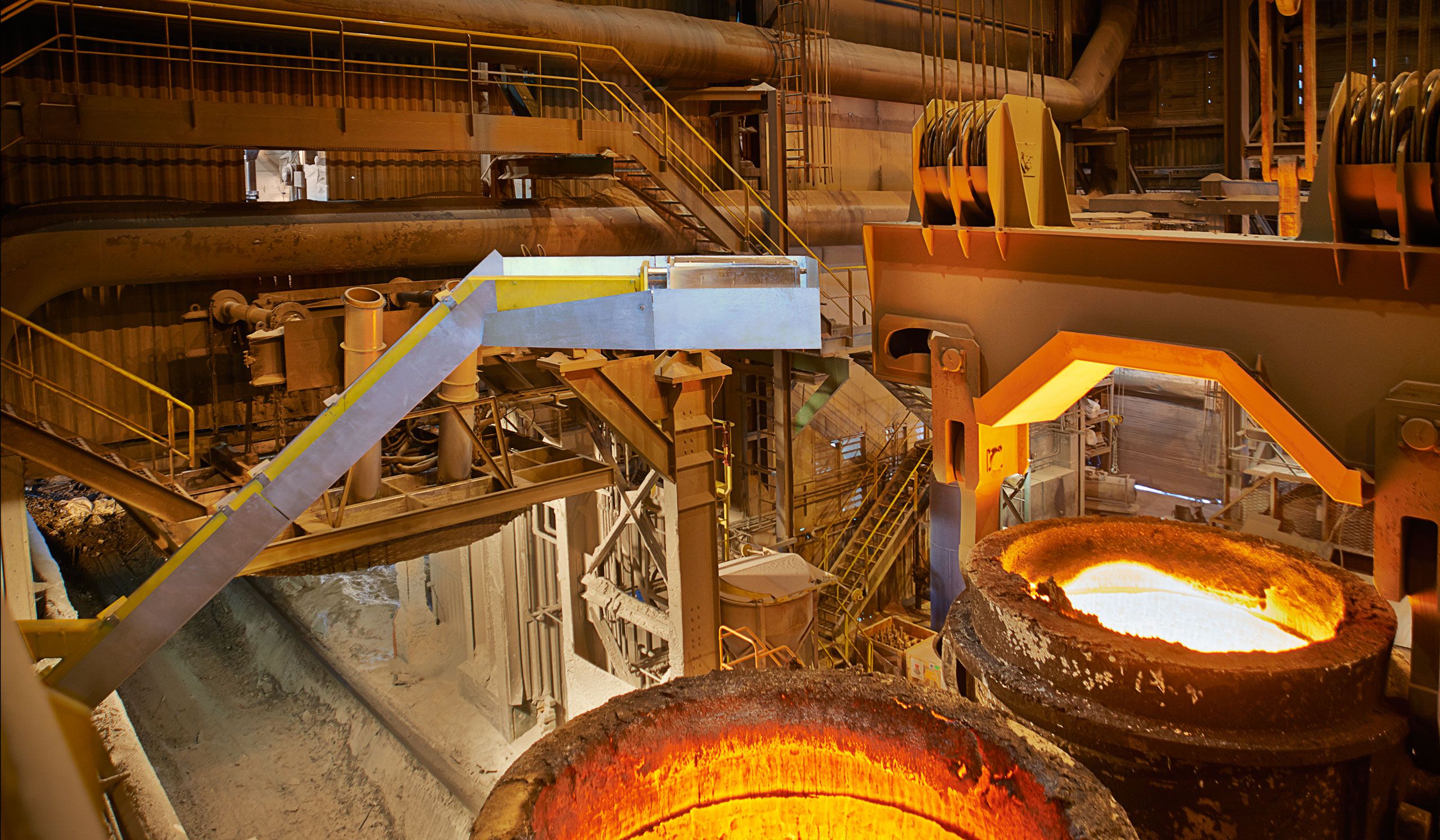 Interior of a foundry