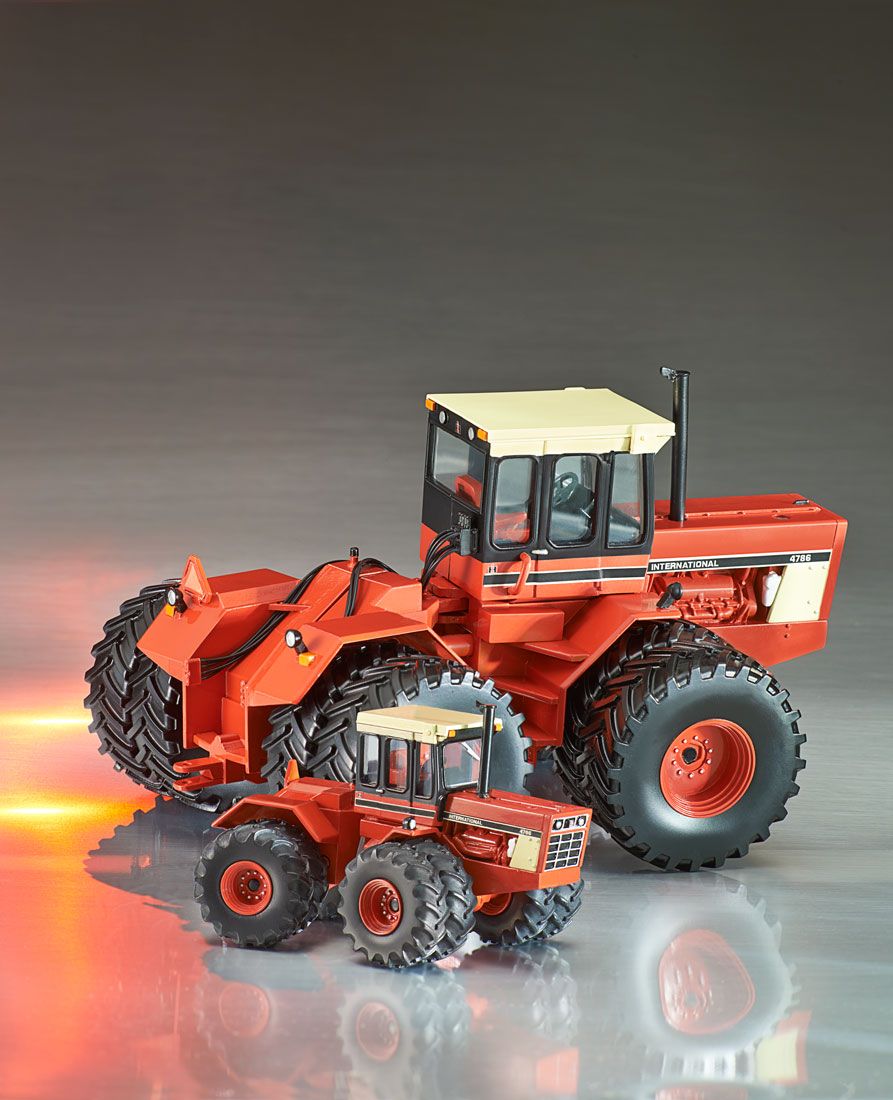 Red Toy Farmer tractors