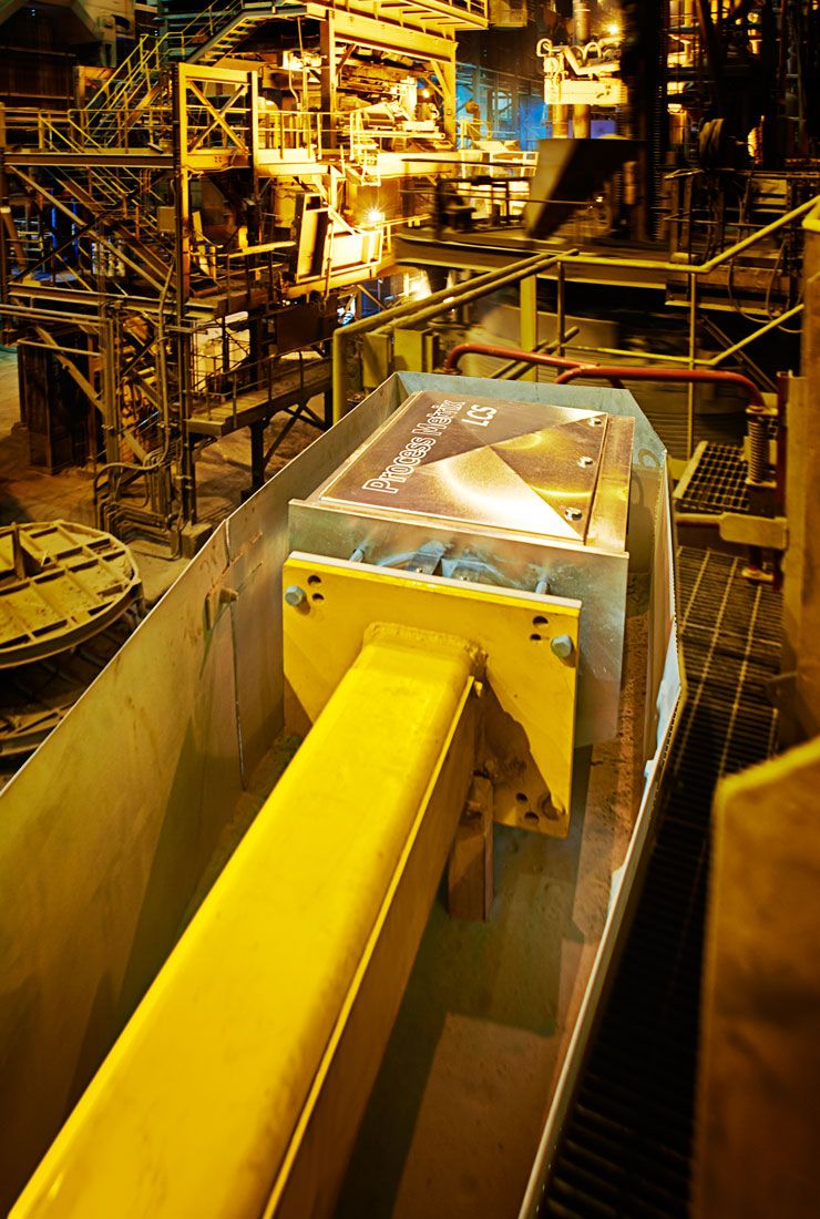 Interior of a foundry