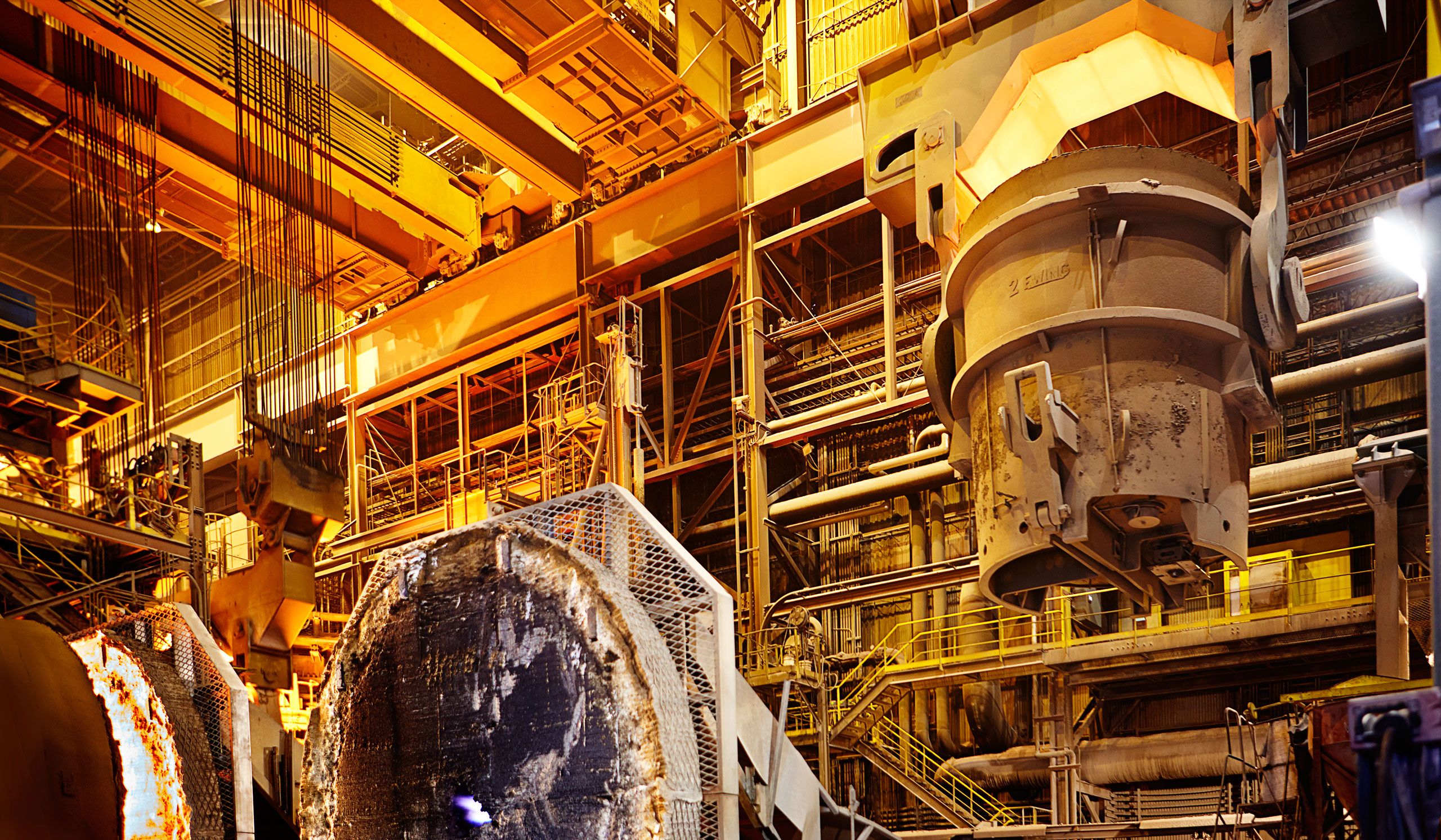 Interior of a foundry