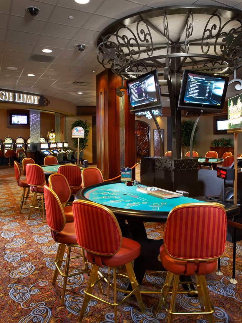Black jack table at Casino