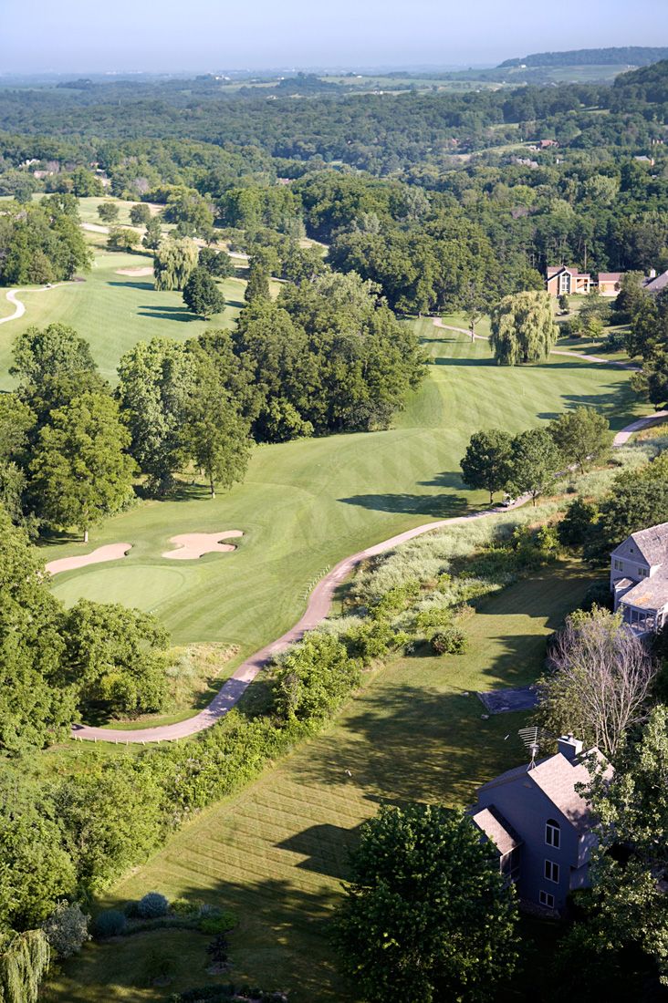 Aerial photograph of Eagle Ridge Golf Course