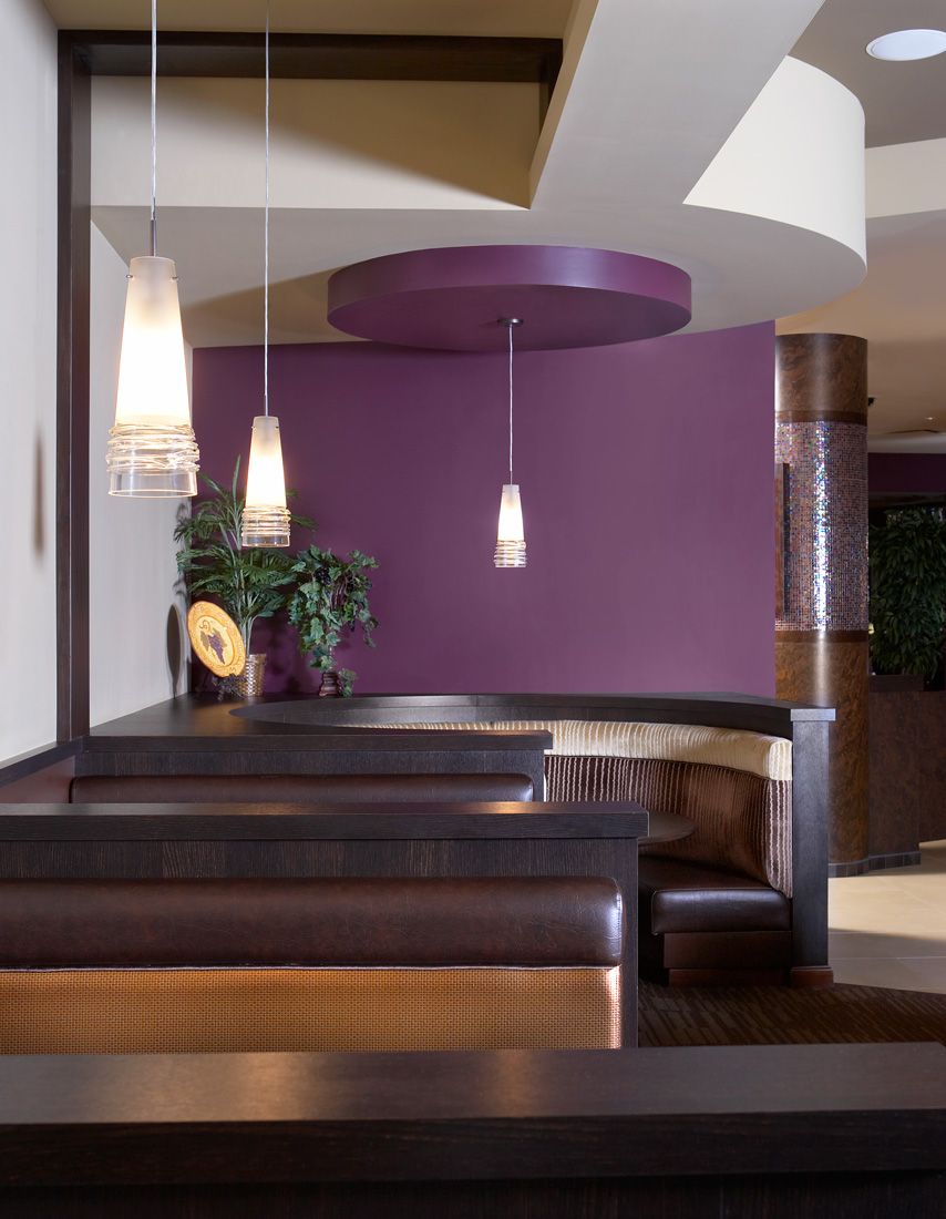 Restaurant booths in Casino restaurant