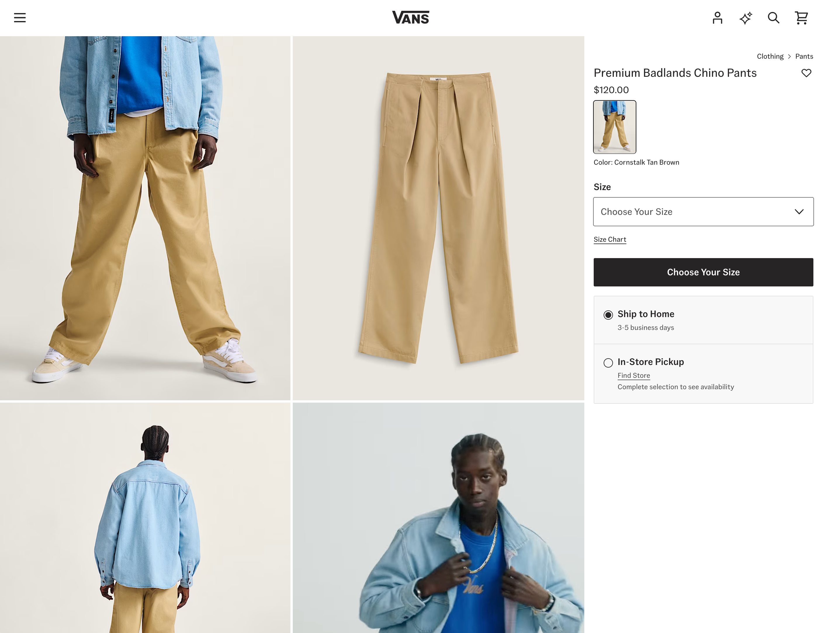 Vans PDP Page With Video and new imagery