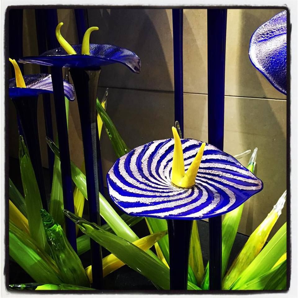 Chihuly Glass Flowers Las Vegas