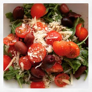 Olive and Tomato Salad