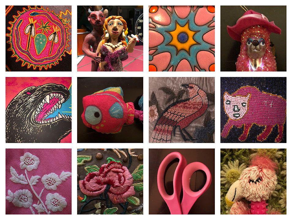 12 Kinds of Pink at Dahlia Drive