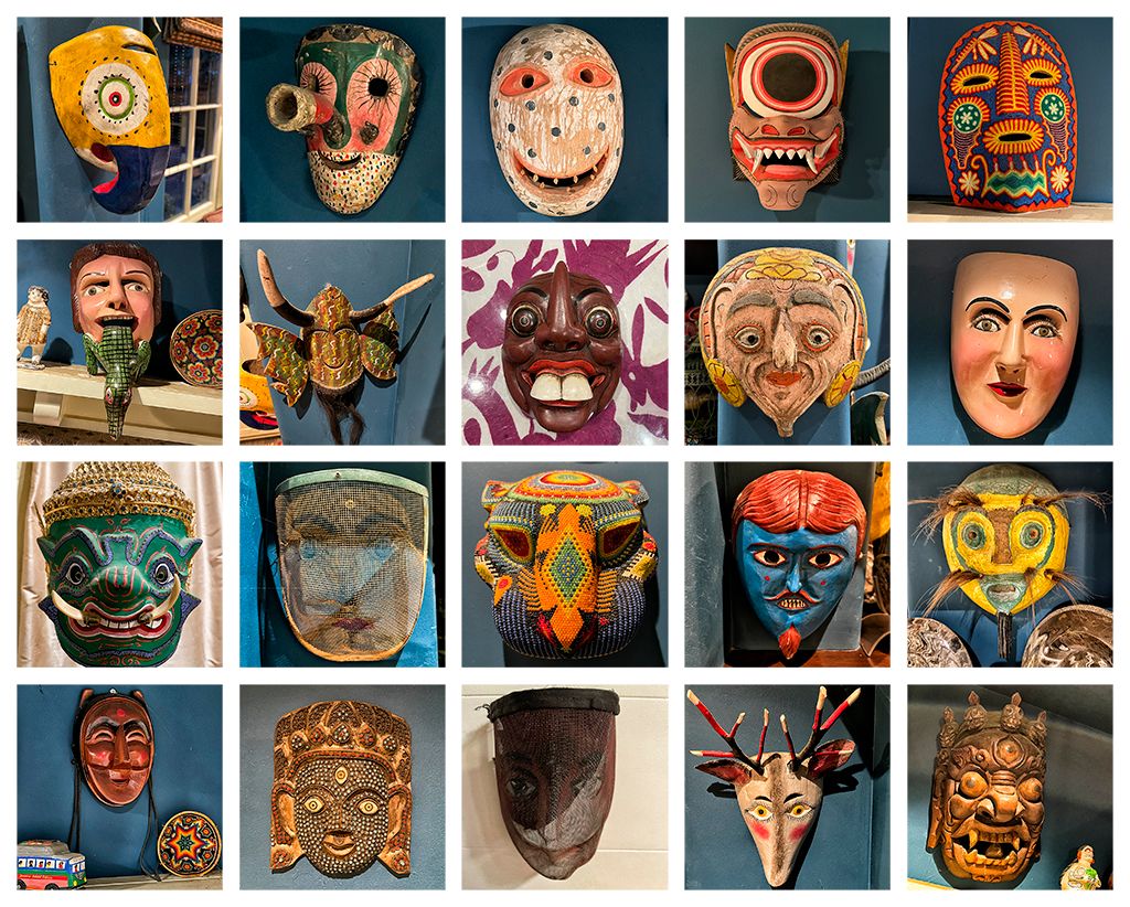 20 Kinds of Masks at Dahlia Drive