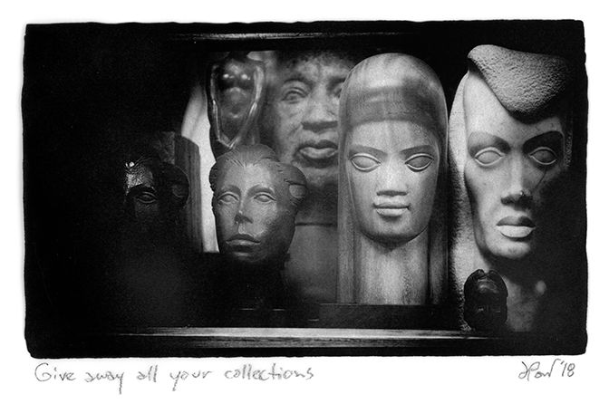 Give away all your collections