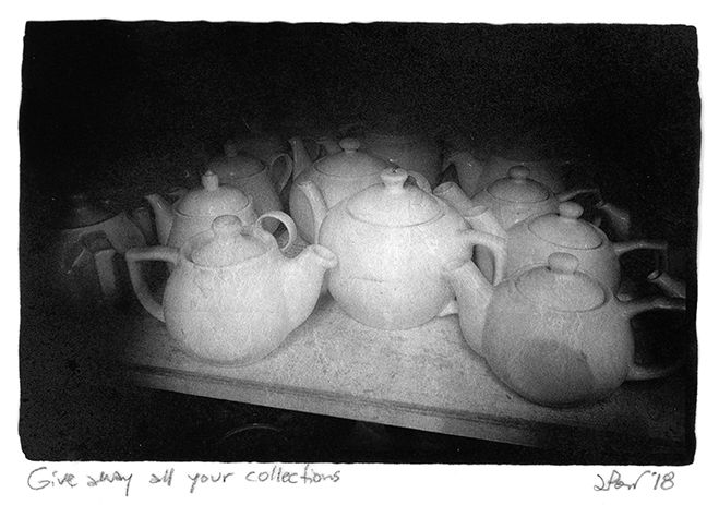 Give away all your collections