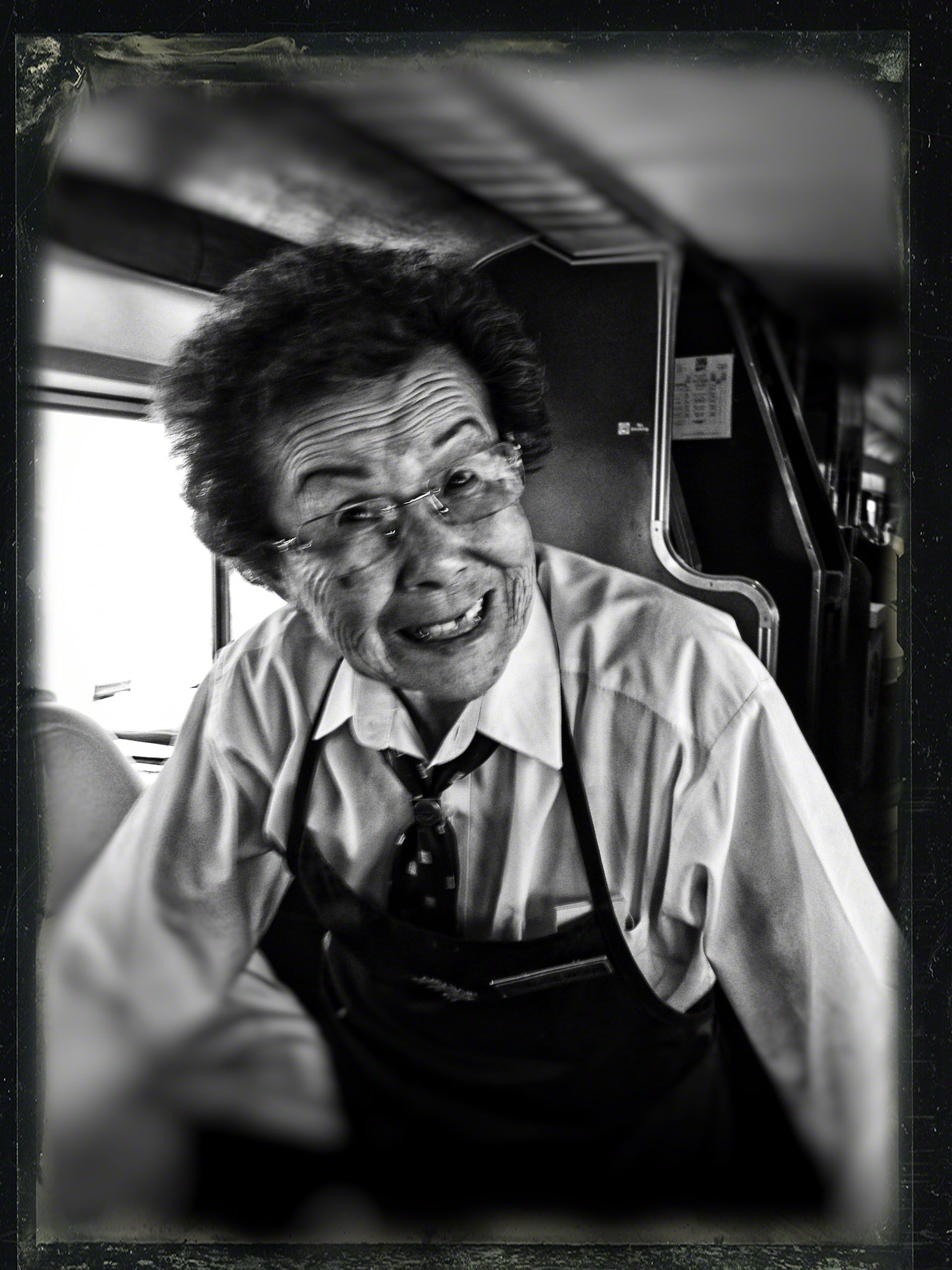 Waitress AND Passenger