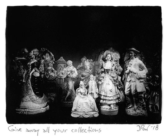 Give away all your collections