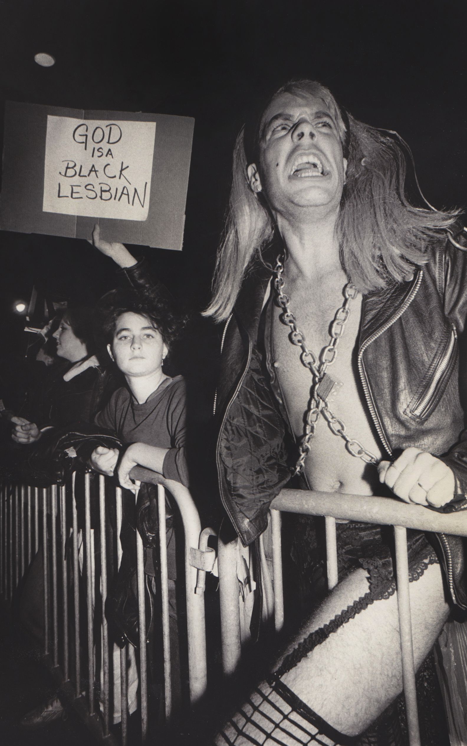 8_The LGBT Community's  Protest Against 'Reverend' Larry Lea, Homophobic Preacher, visiting San Francisco on a 'prayer' tour, Halloween, 1990.jpeg