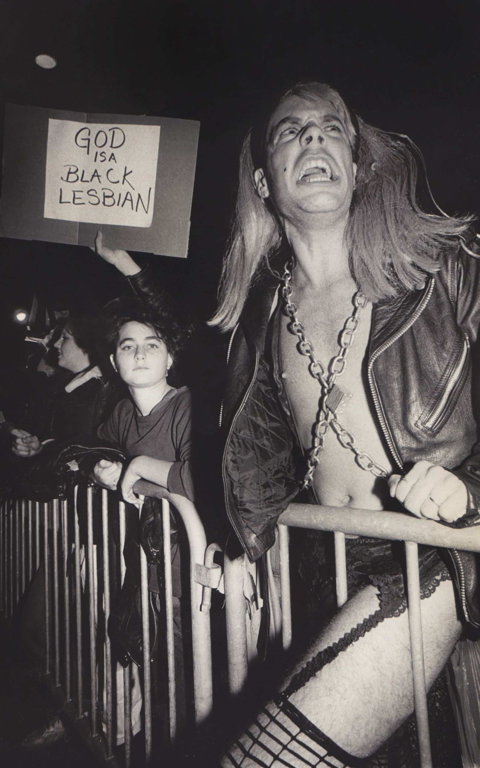 The LGBT community's protest against 'reverend' Larry Lea, a homophobic preacher visiting San Francisco on a 'prayer' tour, Halloween, 1990 8_The LGBT Community's Protest Against 'Reverend' Larry Lea, Homophobic Preacher, visiting San Francisco on a 'prayer' tour, Halloween, 1990.jpeg