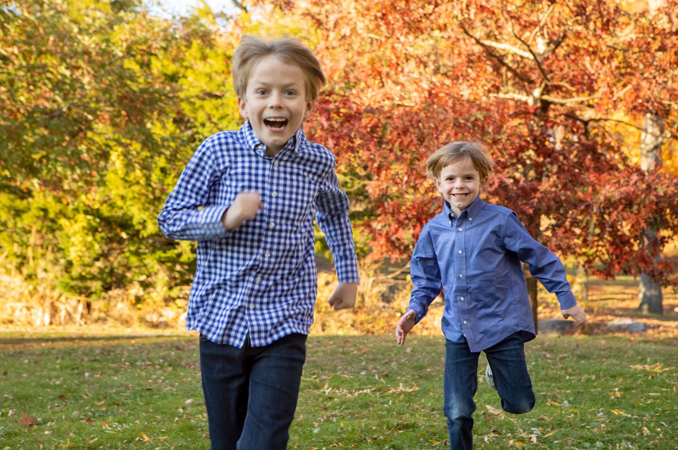 Boys in the park