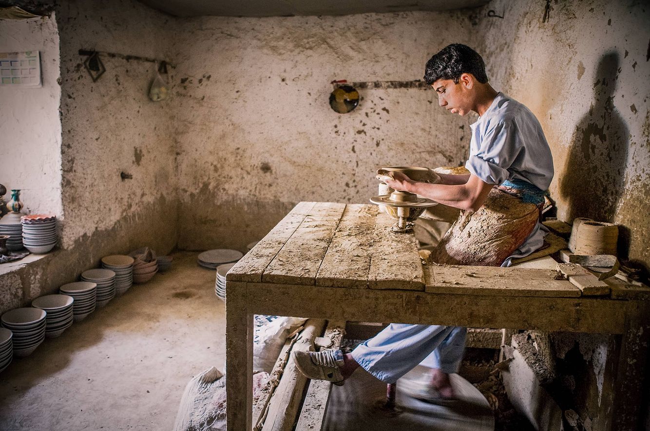 Pottery Studio in Istalif, Afghanistan