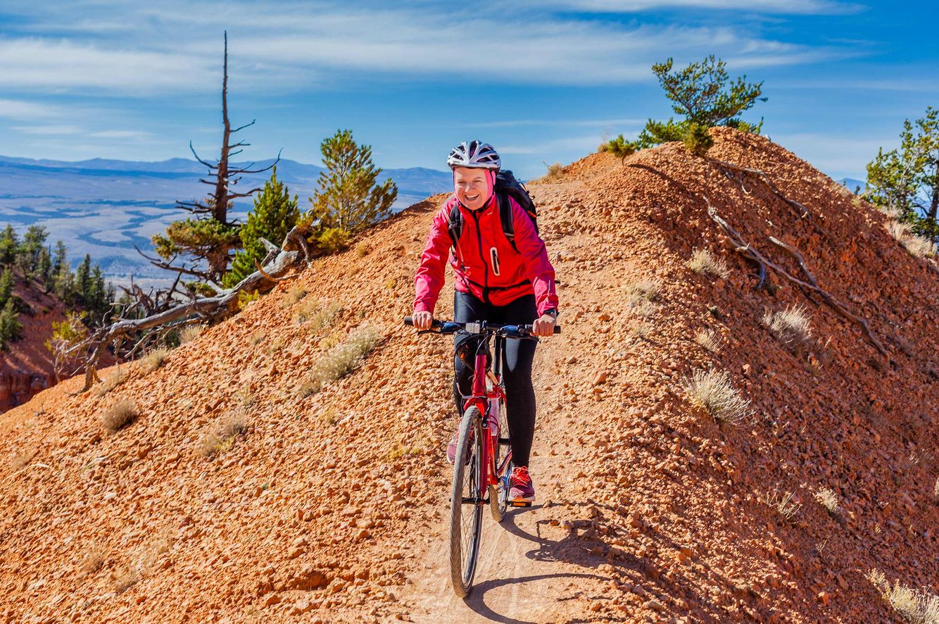 Bicycling in Red Rock Canyon