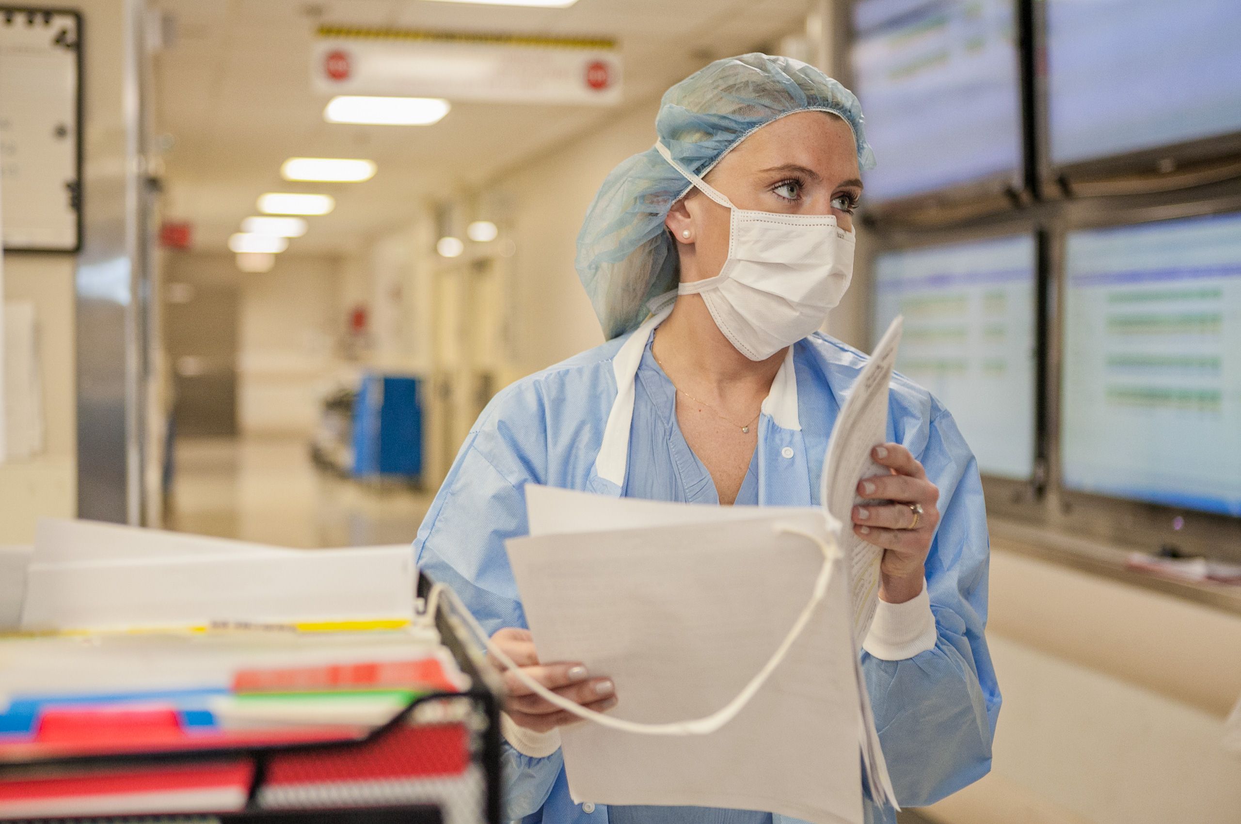 Nurse at New England Baptist Hospital