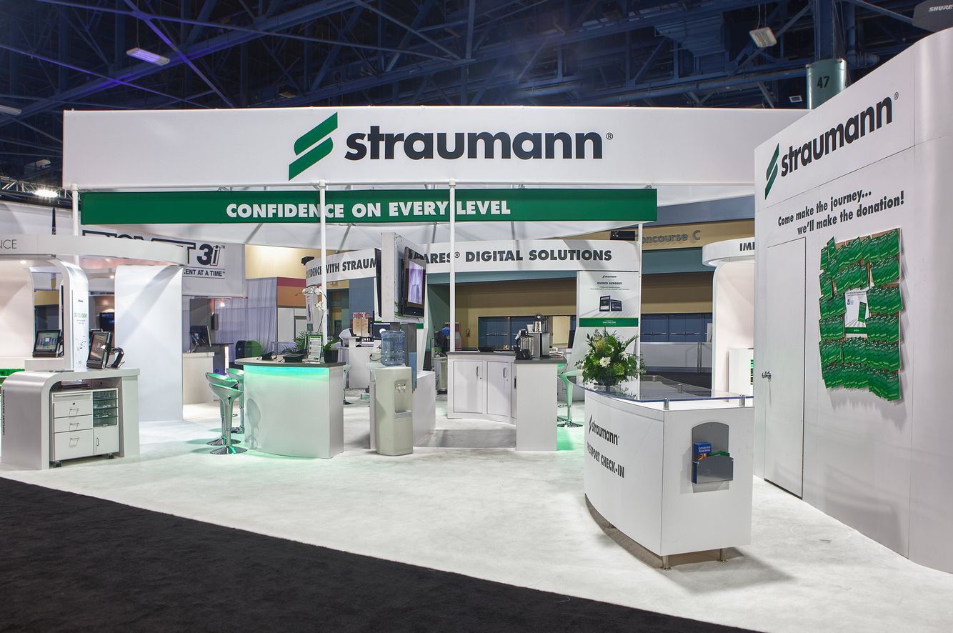 Straumann Booth at the Trade Show