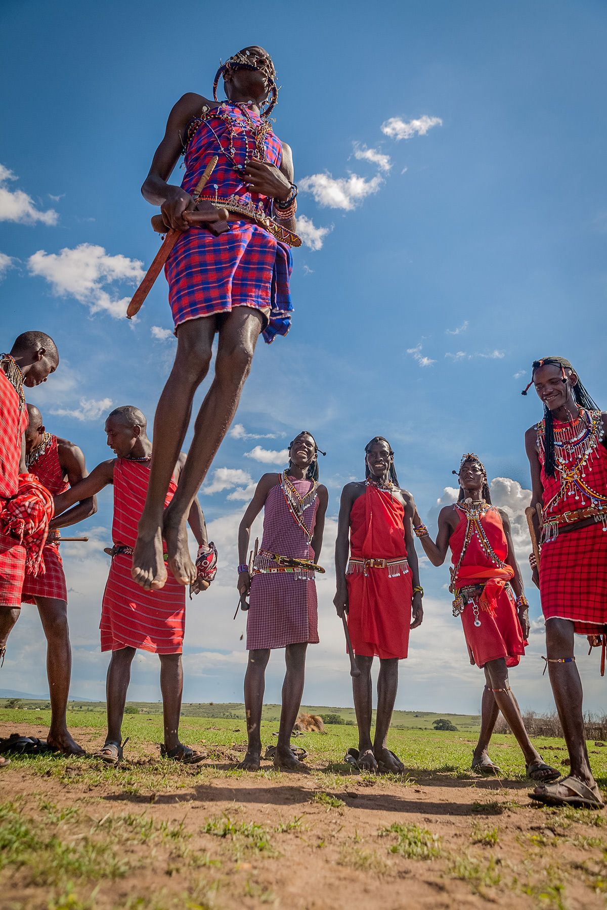 The Maasai Warrior : “Jumping Dance”
