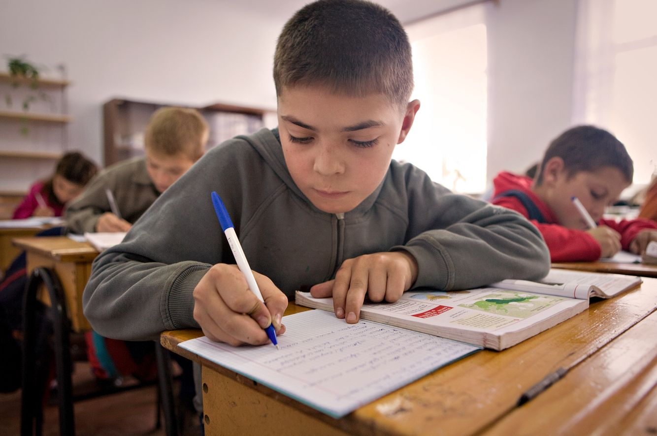 Orphanage in Straseni village in Moldova