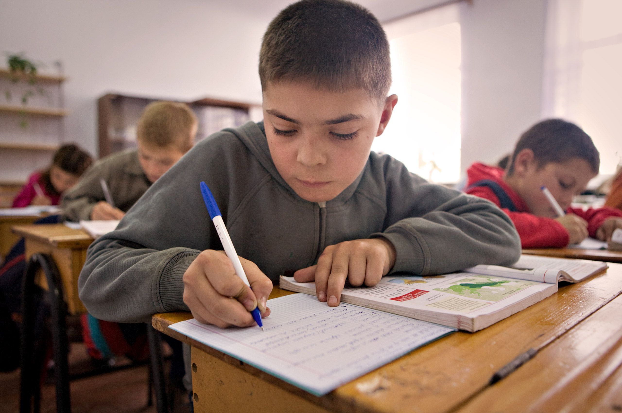 Orphanage in Straseni village in Moldova