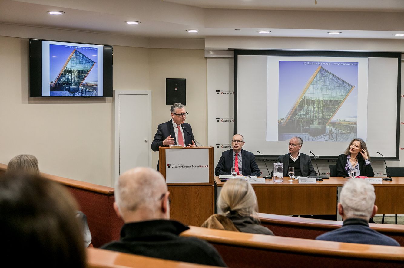 Event at The Minda de Gunzburg Center for European Studies in Harvard. Educational Event in Harvard