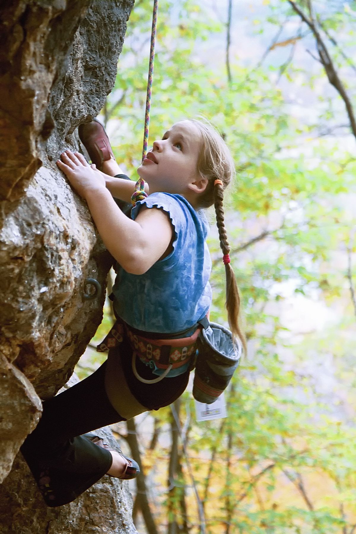 Cllimbing Girl