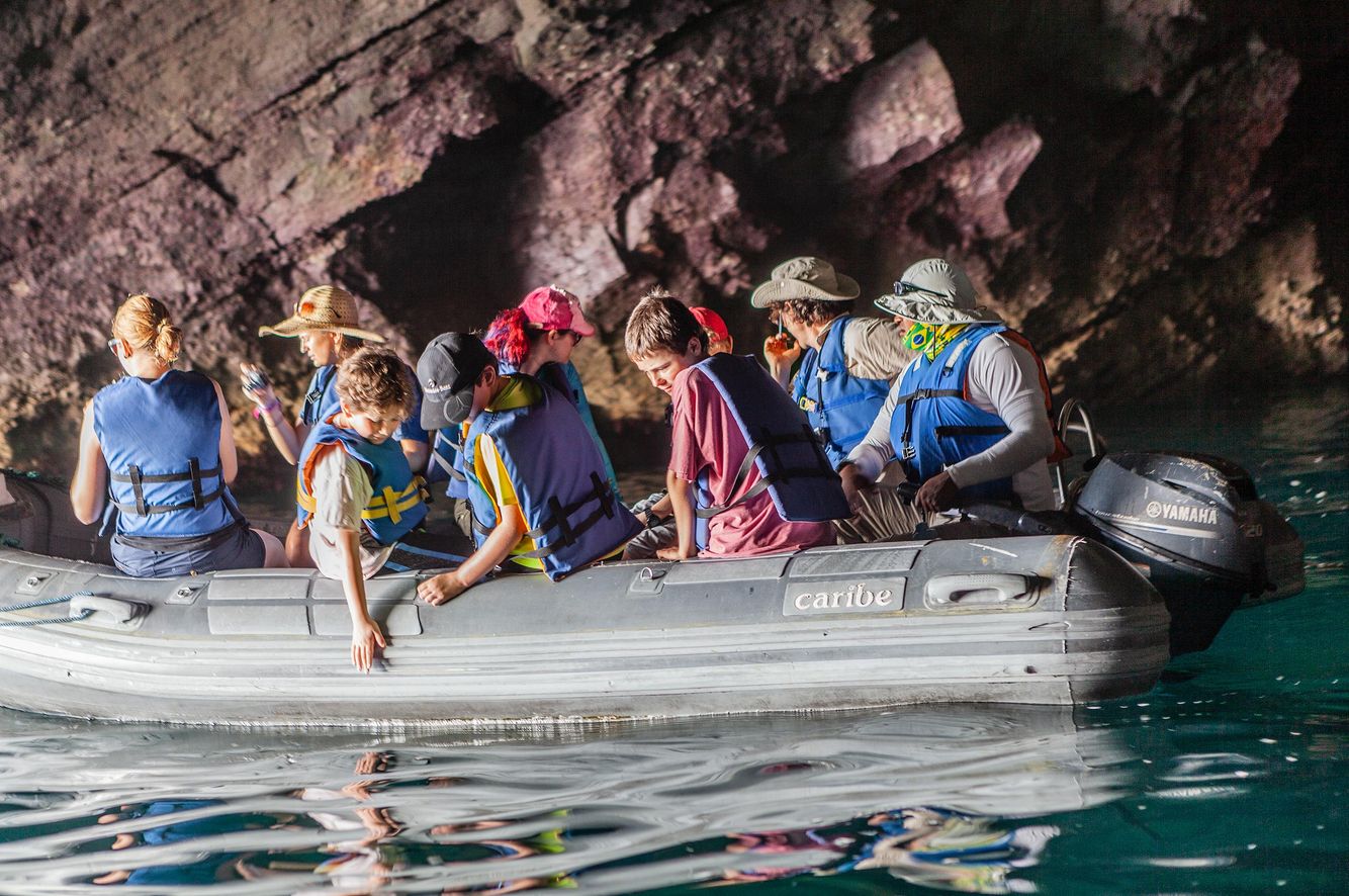 Tourists Boat