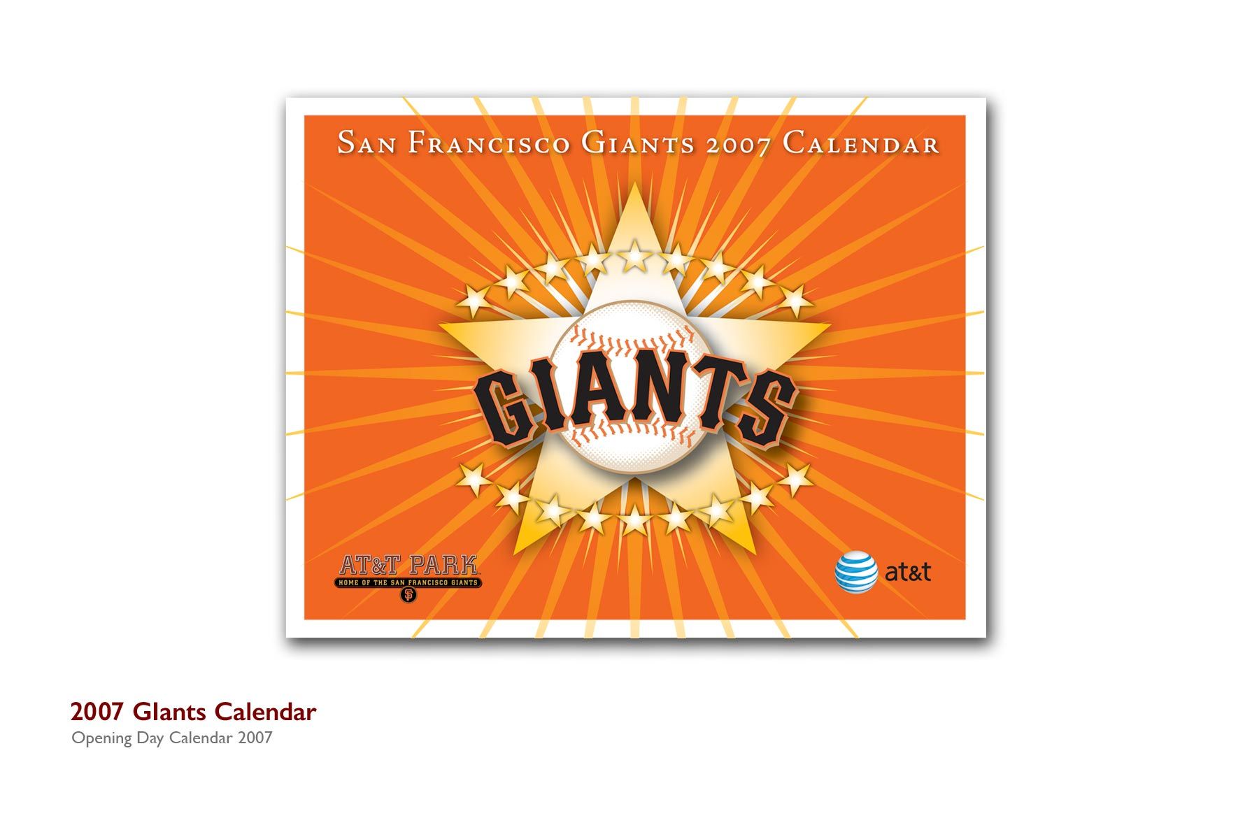 Opening Day Calendar