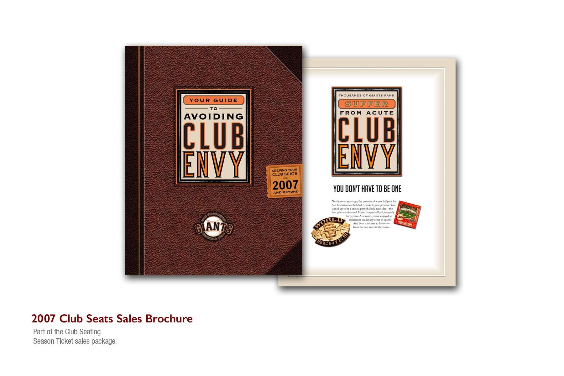 Club Seating Brochure
