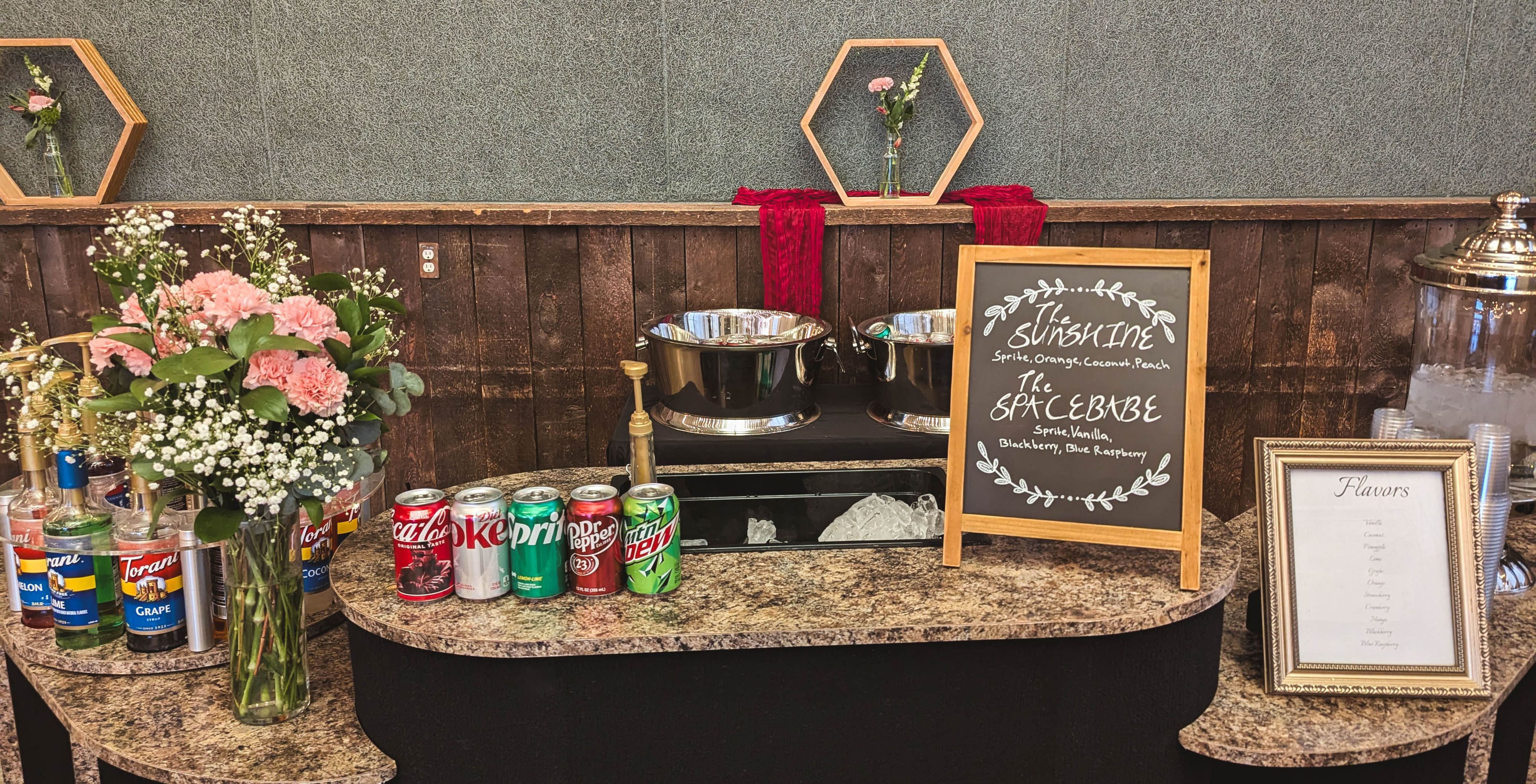 Wedding Soda Bar