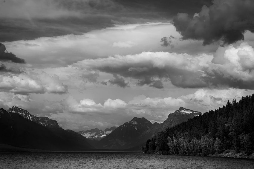GNP_West with MacDonald Lake_BW.jpg