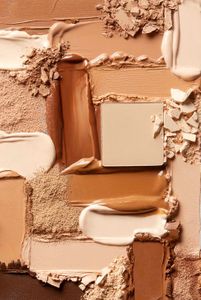 Mixed cosmetics swatch | Product Photography | Cosmetic Styling Los Angeles