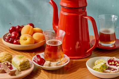 Mediterranean Breakfast | Simit | Tea | Amy Paliwoda prop stylist | Ivan Solis | Cookbook