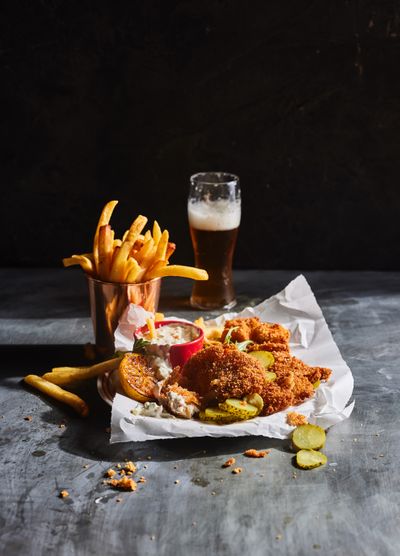 Fish and Fries | Food Photography | Prop Styling Los Angeles
