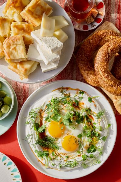Mediterranean Breakfast | Simit | Tea | Amy Paliwoda prop stylist | Ivan Solis | Cookbook