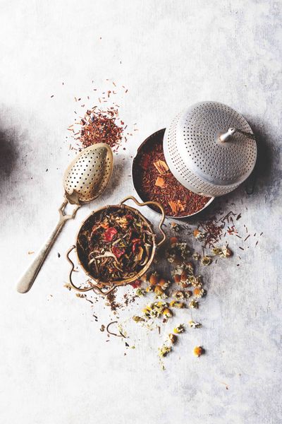 Fall Tea Herbs | Food Photography | Prop Styling Los Angeles