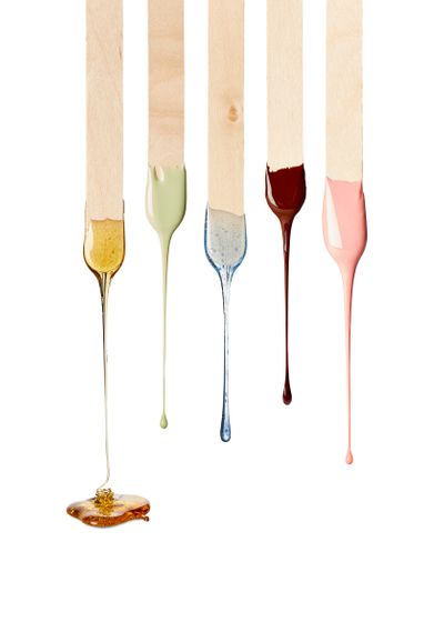 Dripping Wax | Swatches | Product Photography | Cosmetic Styling Los Angeles