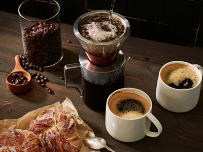 Pour-over Coffee and Pastries  | Food Photography | Prop Styling Los Angeles