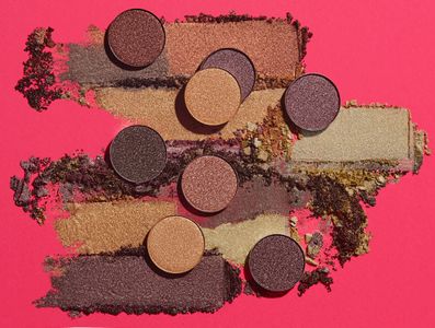 Eyeshadow Composition | Product Photography | Cosmetic Styling Los Angeles