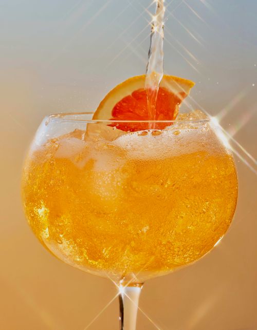 Balloon glass | vodka | wine spritzer| cocktails styling | Amy Paliwoda | Prop Stylist | Los Angeles | Props