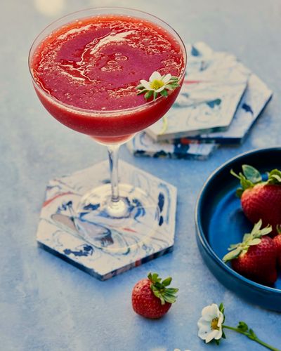 Strawberry Daquiri | Frozen Drink | Los Angeles Prop Stylist