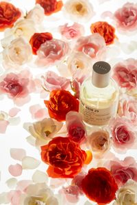 Perfume and Flower Composition  | Product Photography | Cosmetic Styling Los Angeles