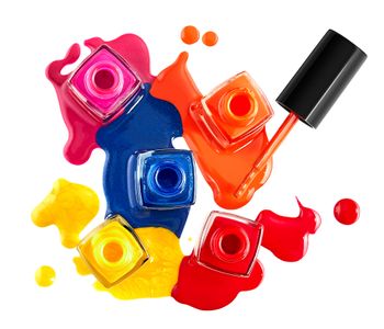 Nail Polish Composition | Product Photography | Cosmetic Styling Los Angeles